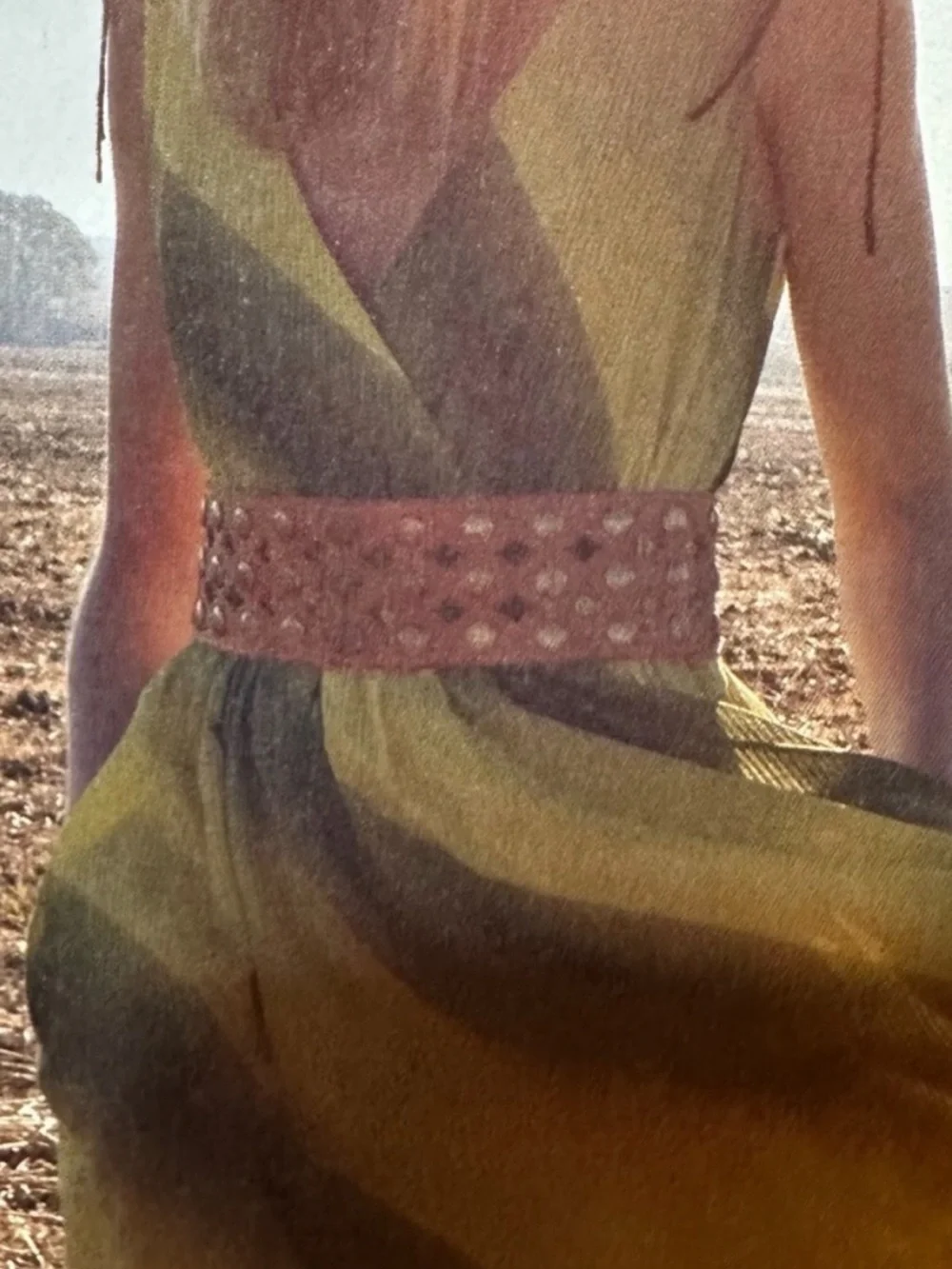 Anthropologie Lonestar Belt Motif 56 Studded Leather Diamond Cutout Stretch Back